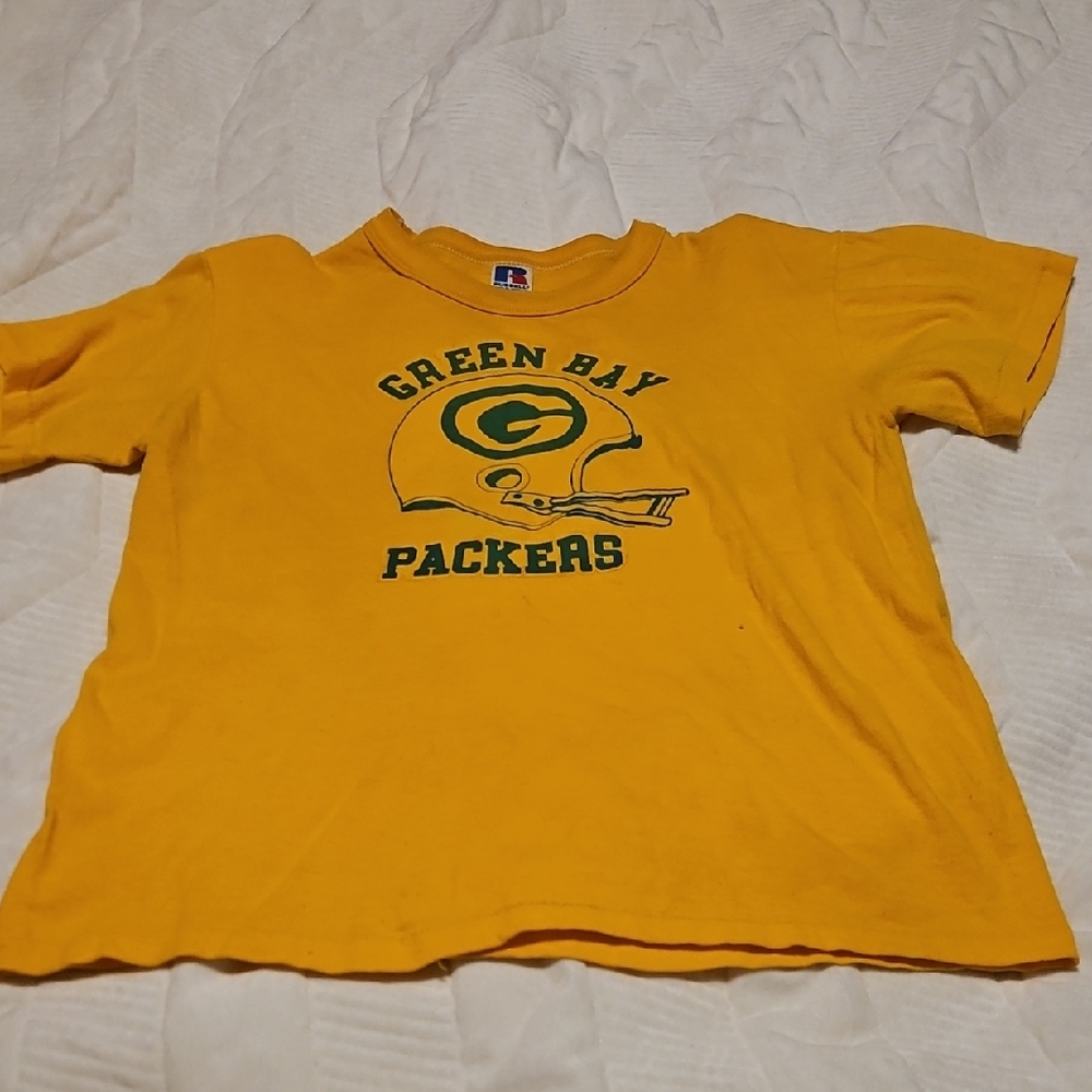 Green Bay Packers Gold Graphic Tee